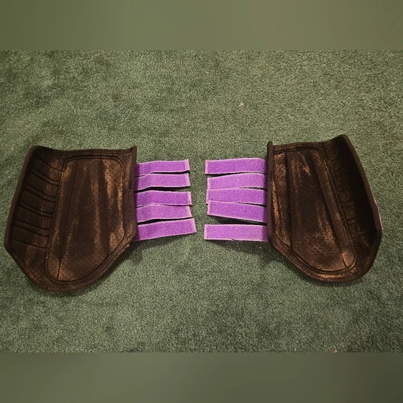 Woofwear purple hind brush boots L/XL - Picture 5 of 7